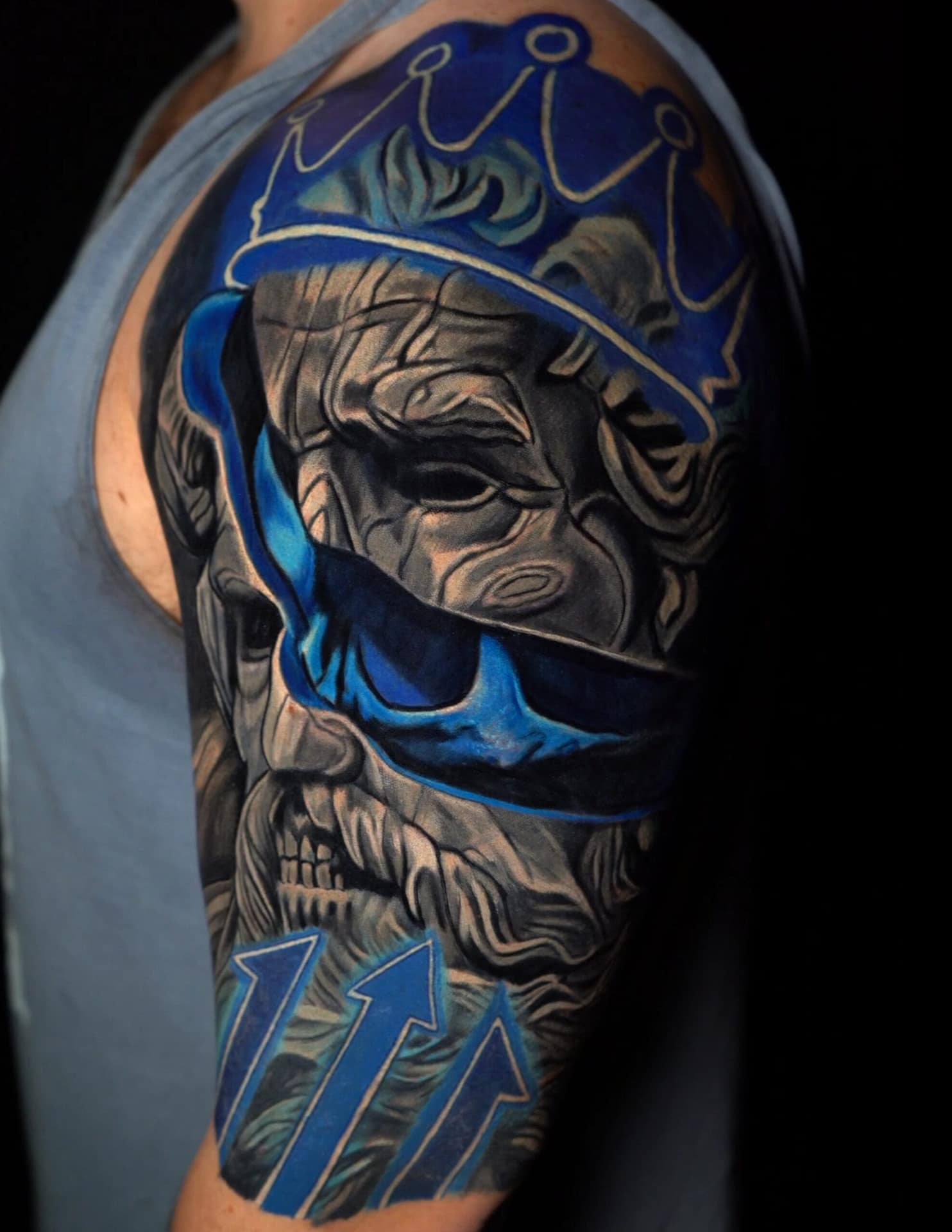 Custom tattoo artwork at Inkcredible Tattoo in Virginia Beach